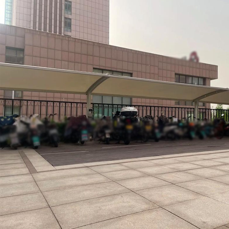 新县膜结构电动车棚